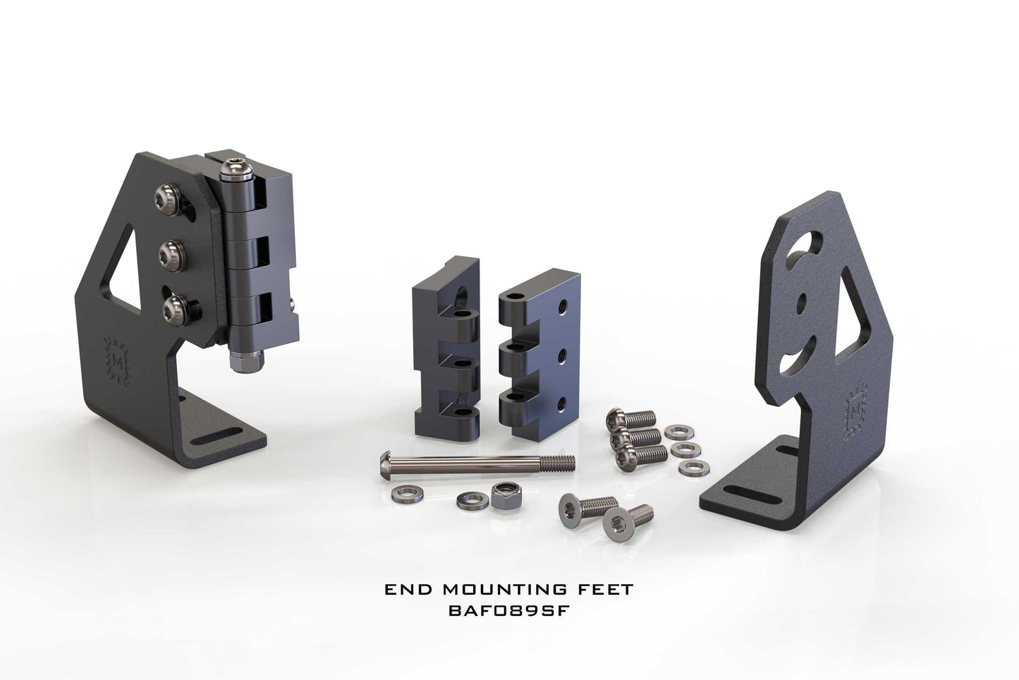 Morimoto BigBanger: Lenkerenden-Montagefüße (Set)