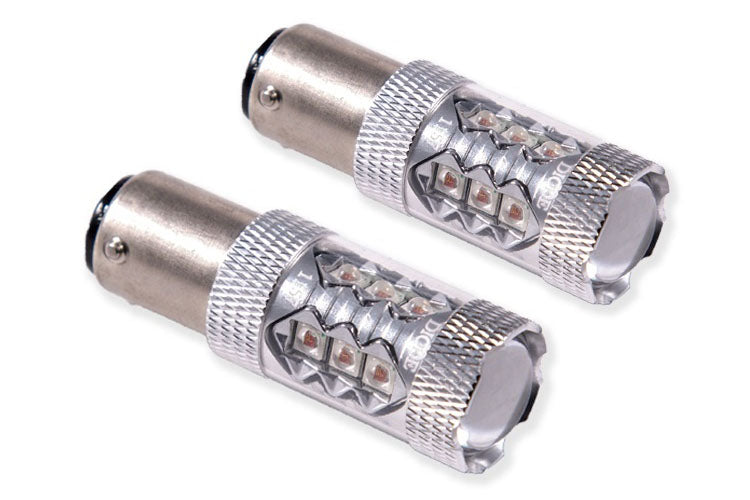 Bombilla LED 1157 XP80 LED ámbar Par de diodos dinámicos