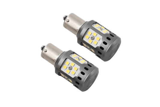 Bombilla LED XPR 1156, par de diodos blanco frío dinámicos