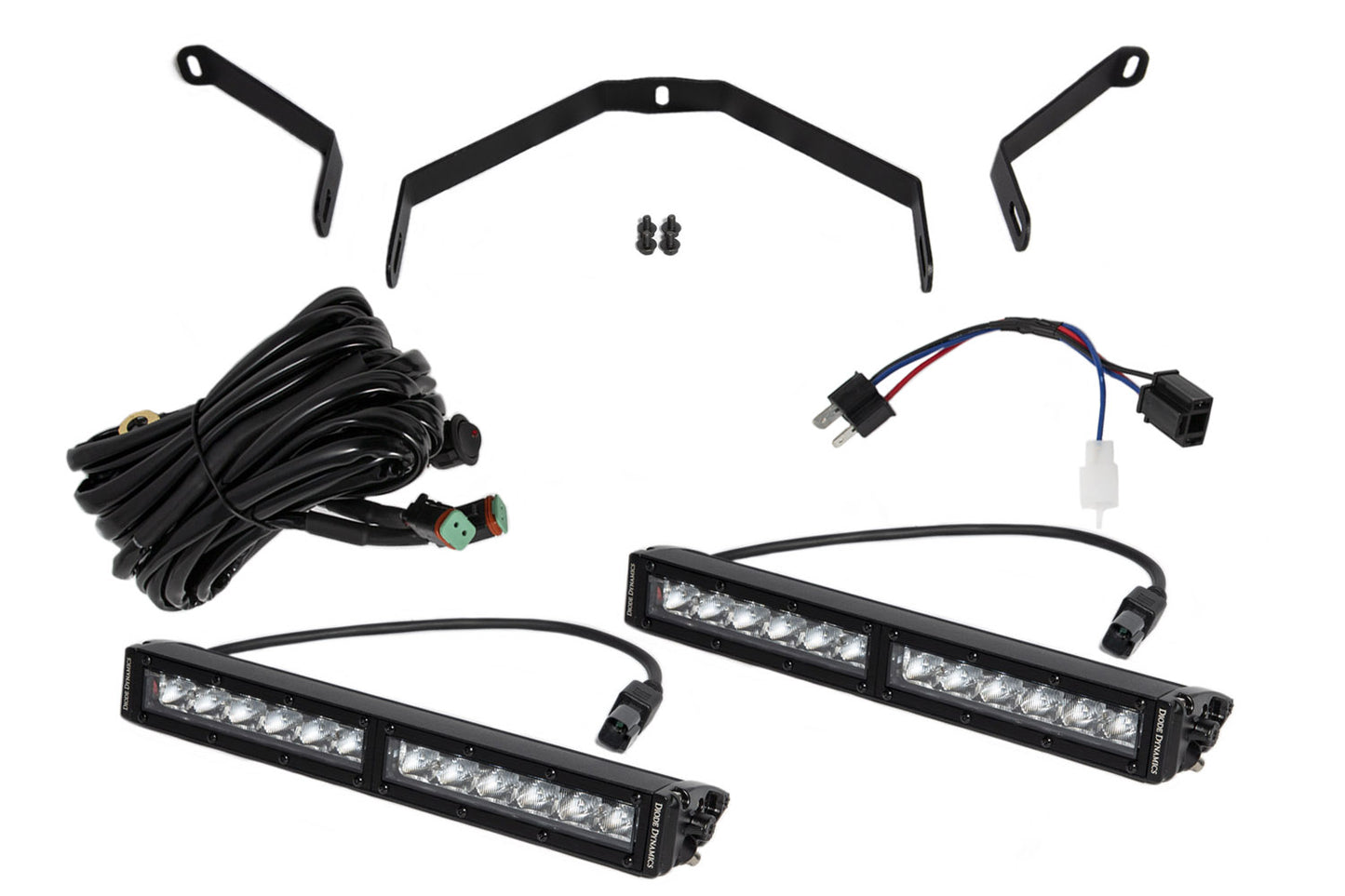 SS12 Fahrlicht-Kit für 2014-2021 Toyota Tundra, Weiß Breit