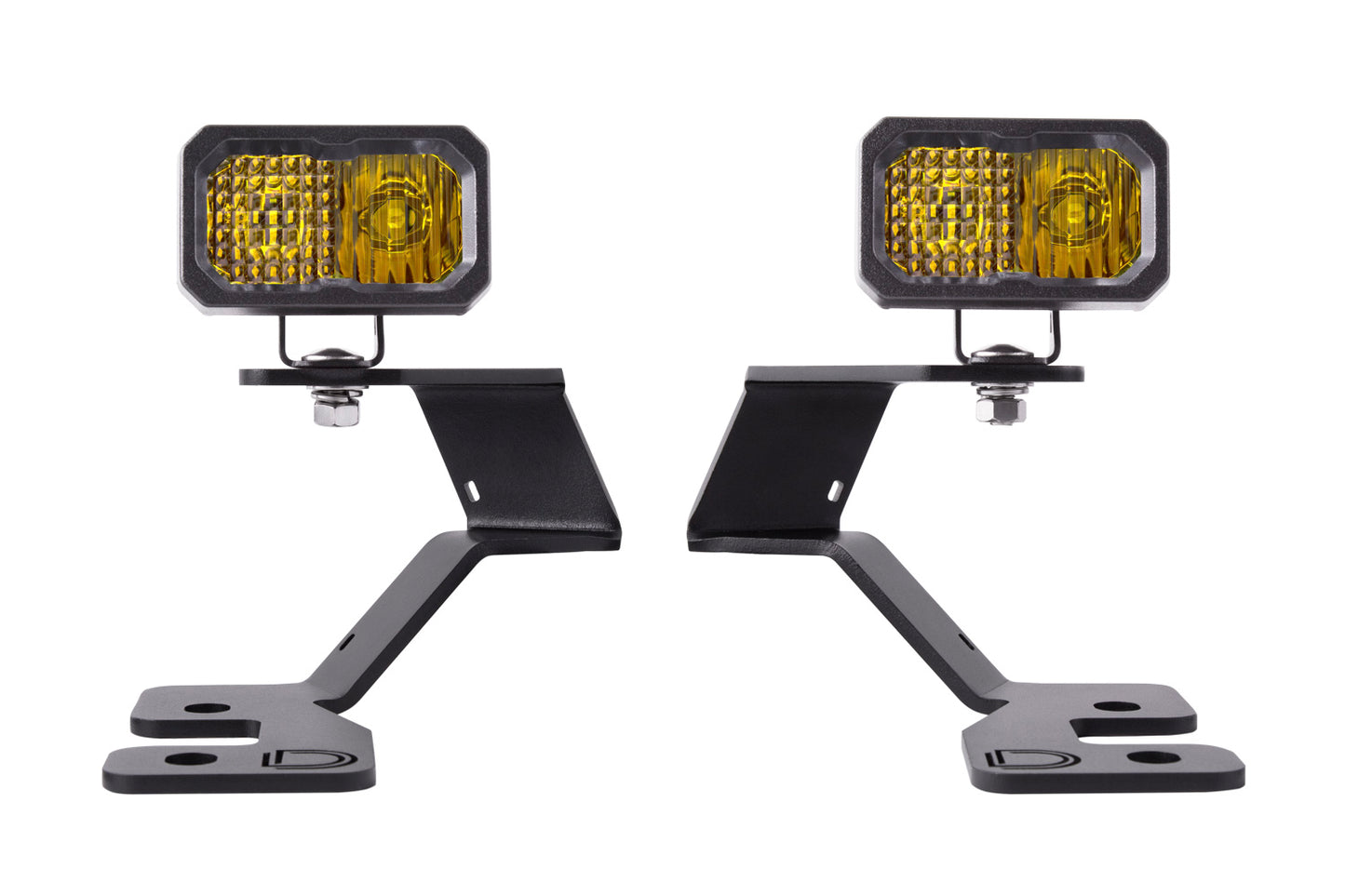 Stage Series 2in LED Ditch Light Kit for 2021 Ford Bronco Sport, Sport Yellow Combo Diode Dynamics