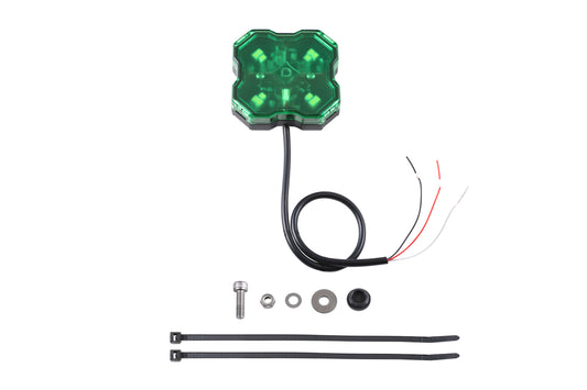 Stage Series Single-Color LED Rock Light Green Hookup (one) Diode Dynamics