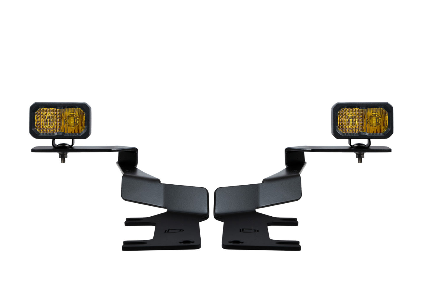 Stage Series Ditch Light Kit for 2017+ Ford Super Duty, C2 Pro Yellow Combo