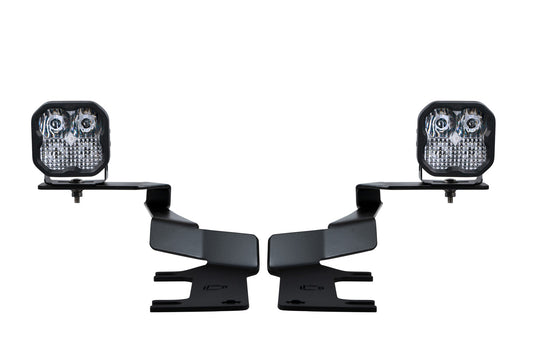 Stage Series Ditch Light Kit for 2017+ Ford Super Duty, SS3 Pro White Combo