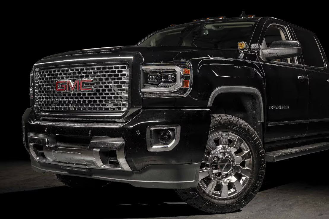 2015-2019 GMC Sierra HD XB EVO Hybrid LED Headlights