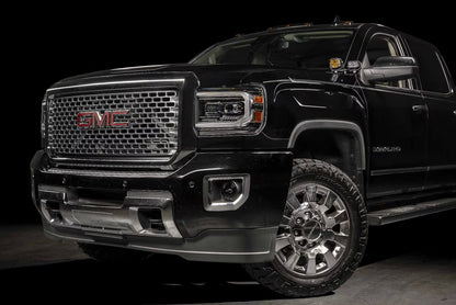 2015-2019 GMC Sierra HD XB EVO Hybrid LED Headlights