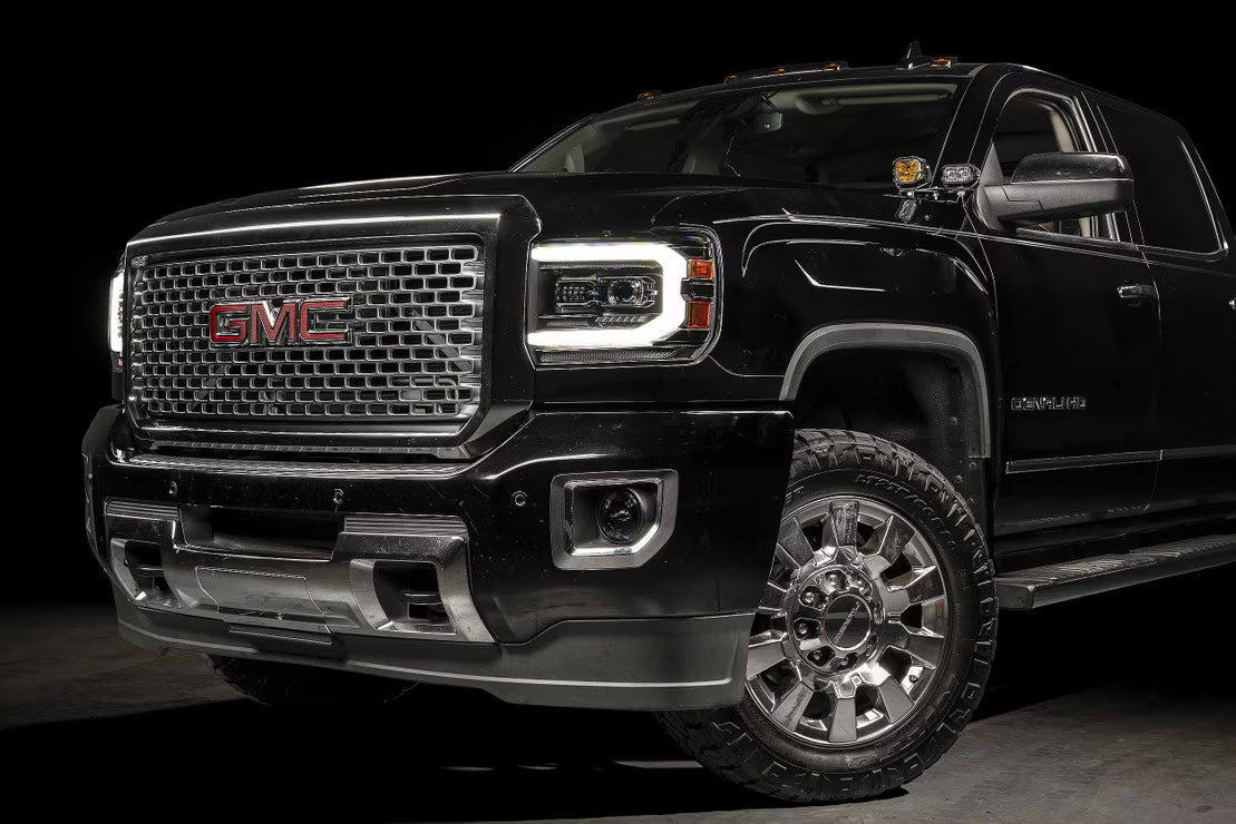 2015-2019 GMC Sierra HD XB EVO Hybrid LED Headlights