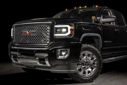 2015-2019 GMC Sierra HD XB EVO Hybrid LED Headlights