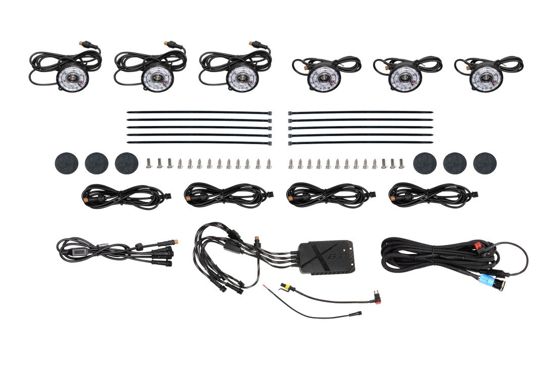 Morimoto Rock Light Kit: RGB (6er-Pack)