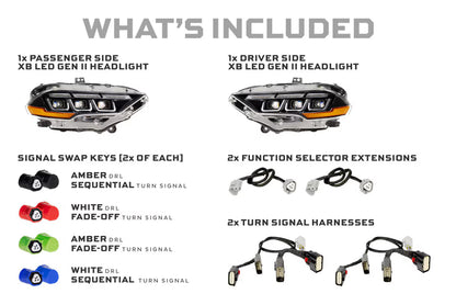 2018-2023 Ford Mustang LED-Scheinwerfer