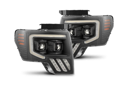 Faros delanteros halógenos ARex Pro: Ford F150 (09-14) - Cromados (juego)
