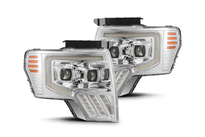 Faros delanteros halógenos ARex Pro: Ford F150 (09-14) - Cromados (juego)