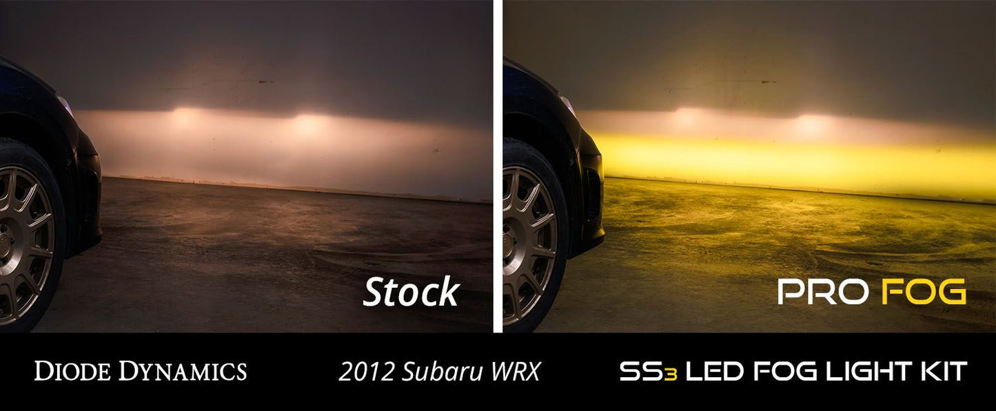SS3 LED Fog Light Kit for 2011-2014 Subaru WRX