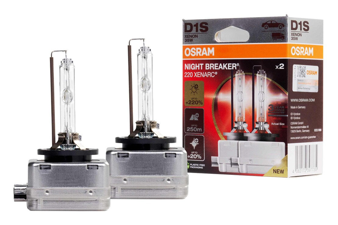 D1S: Osram 66140XN2 (4200 K/juego) 