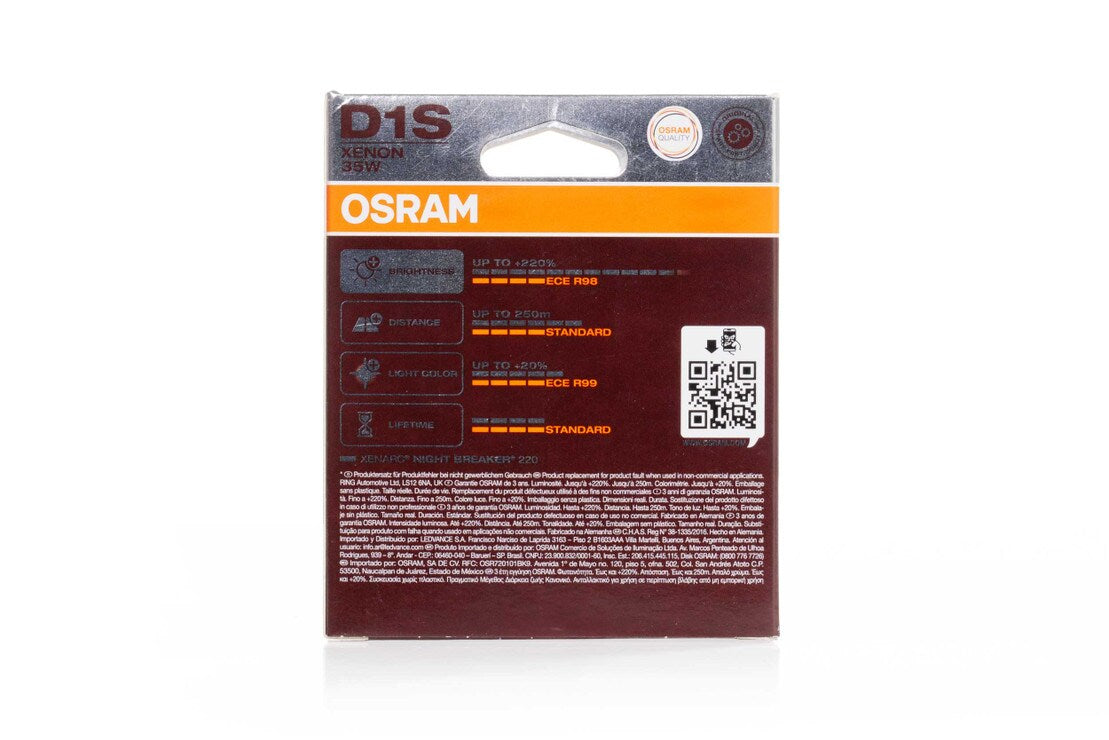 D1S: Osram 66140XN2 (4200K / Set)