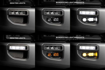 2020-2022 Ford Super Duty Banger LED Fog Light Kit