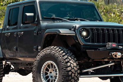 2020+ Jeep Gladiator JT XRGB LED Fender Flare Chop Kit