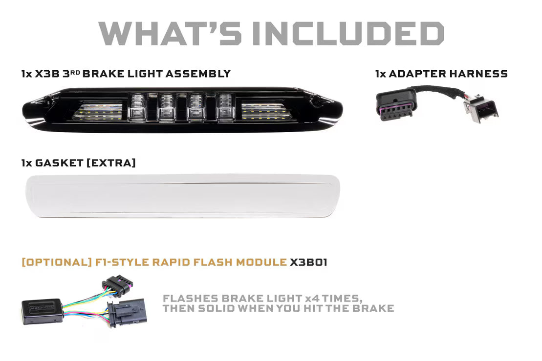2009-2010 Hummer H3T X3B LED 3rd Brake Light