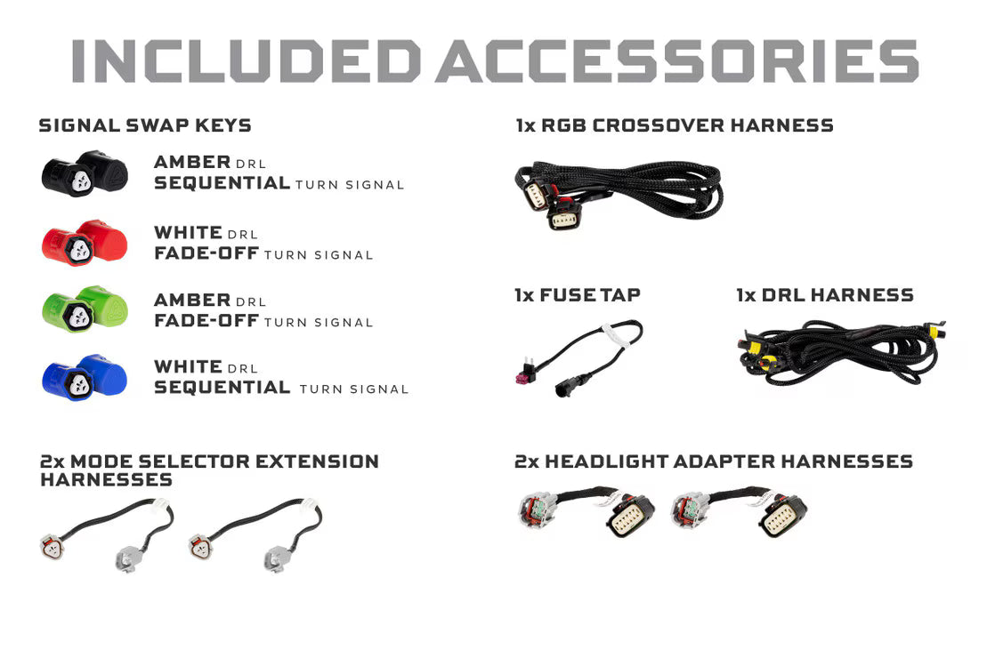 2009-2021 Nissan 370Z XRGB EVO LED Headlights