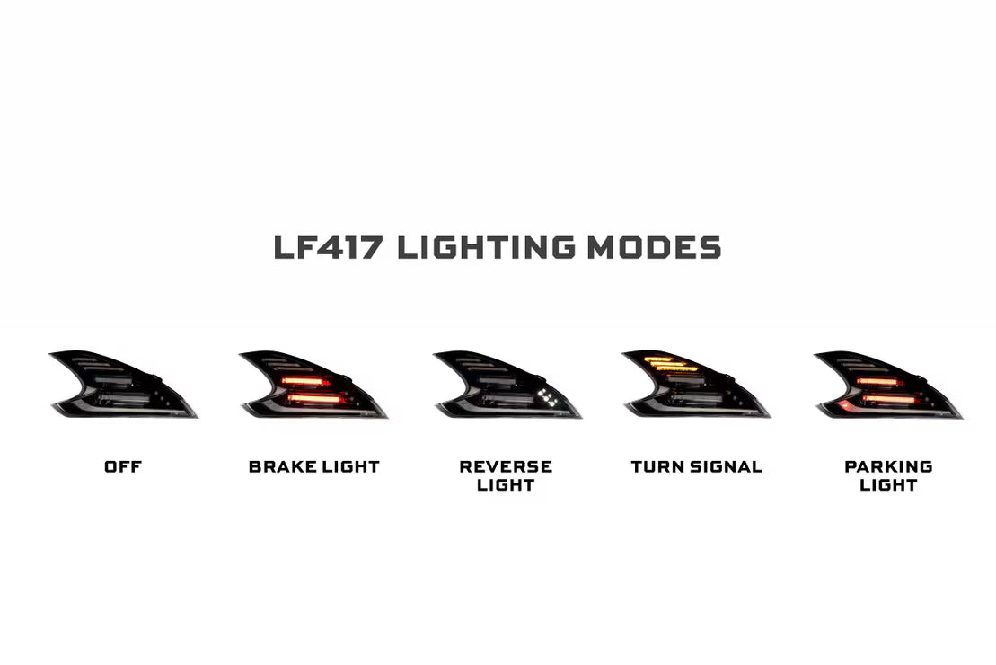 2009-2021 Nissan 370Z XB LED Tail Lights (Gen II)