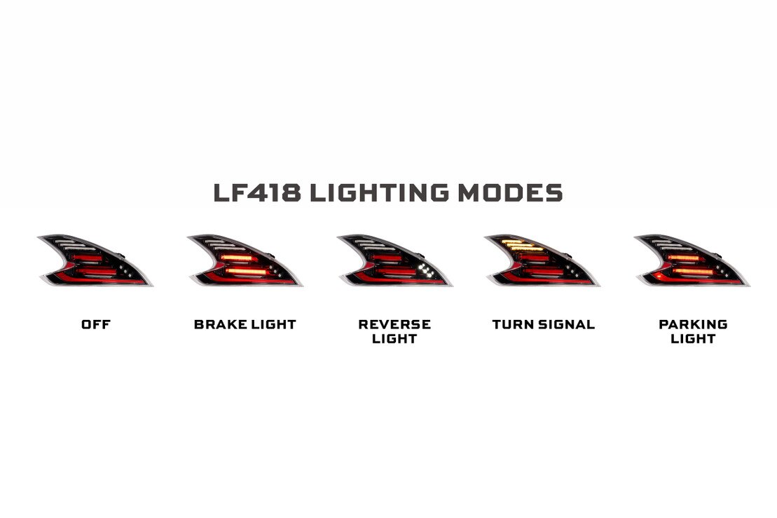 2009-2021 Nissan 370Z XB LED Tail Lights (Gen II)