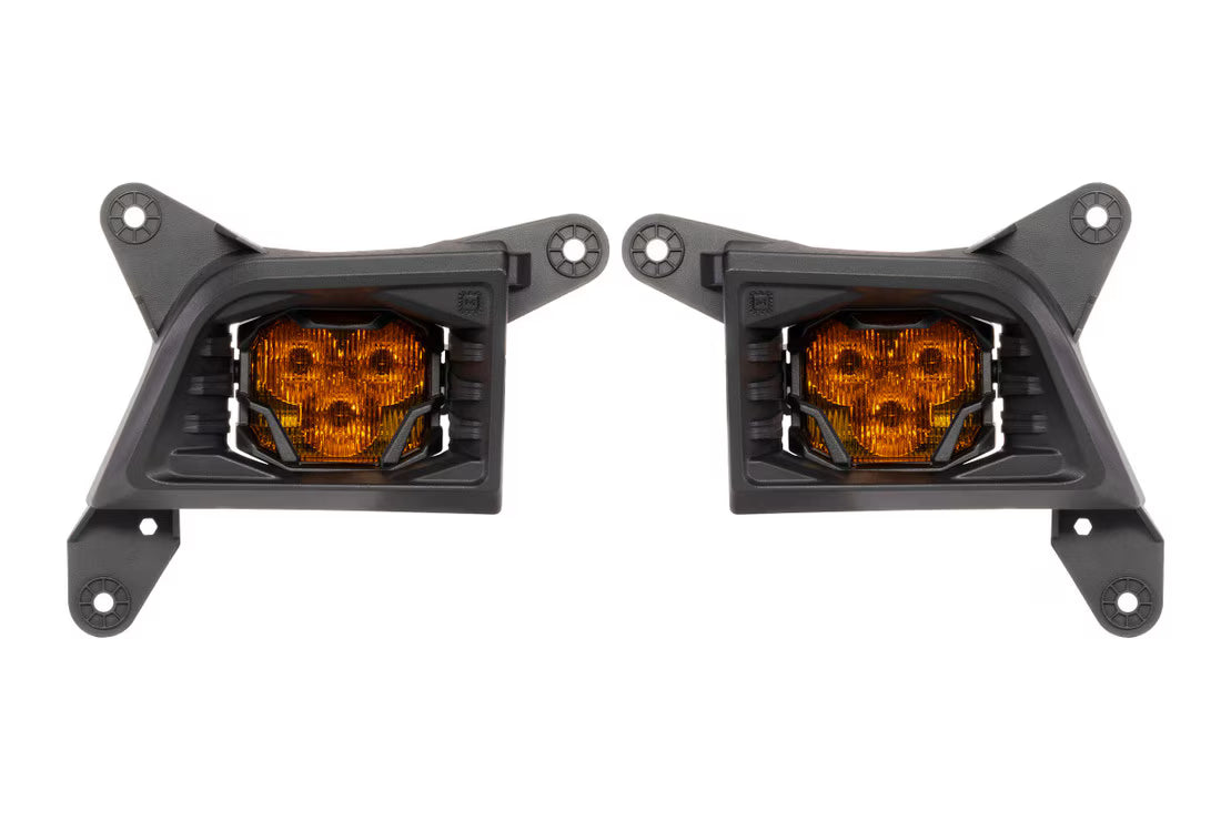 4Banger LED-Nebelscheinwerfer-Kit für 2015-2019 Chevrolet Silverado HD 