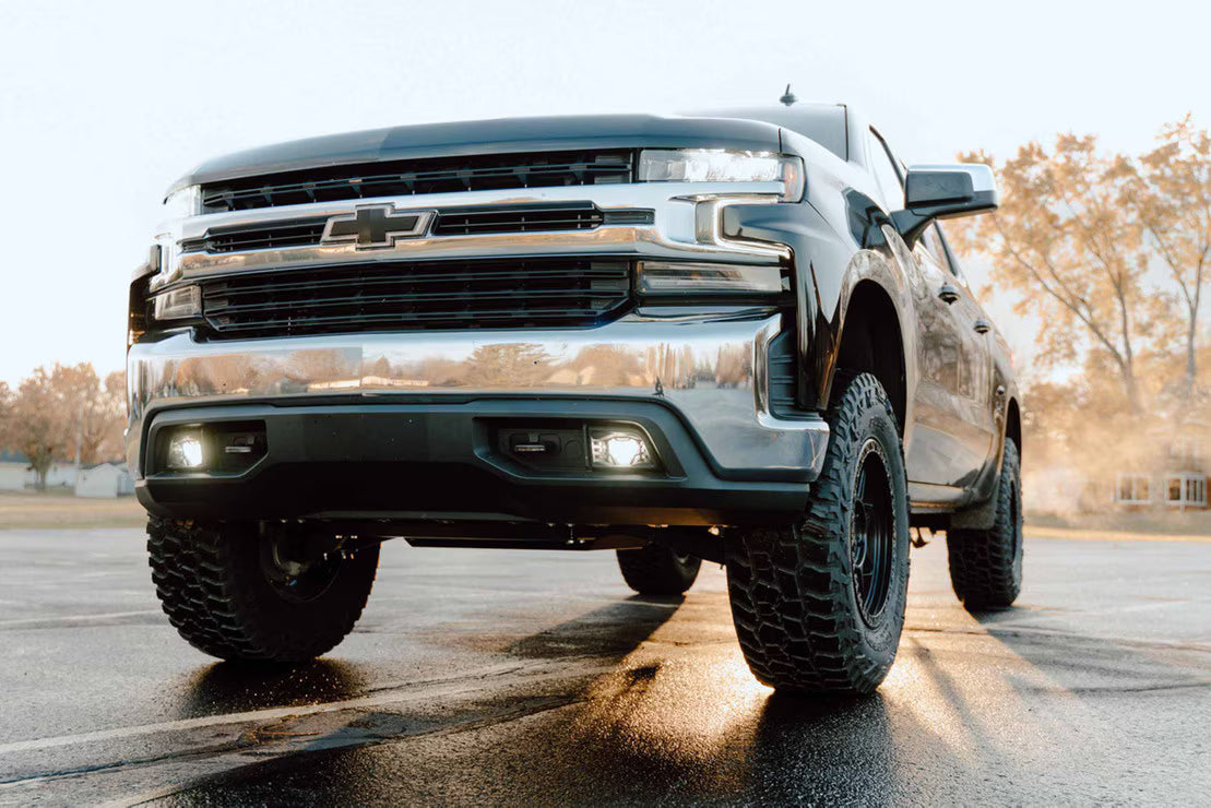 4Banger LED-Nebelscheinwerfer-Kit für 2015-2019 Chevrolet Silverado HD 