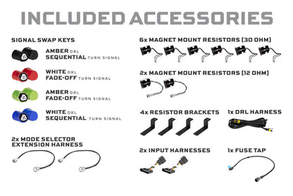 Faros delanteros LED estilo C8 para Chevrolet Corvette C6 2005-2013 (Gen II) 