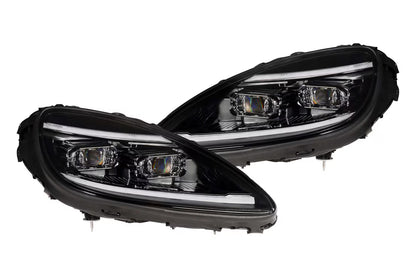 Faros delanteros LED estilo C8 para Chevrolet Corvette C6 2005-2013 (Gen II) 