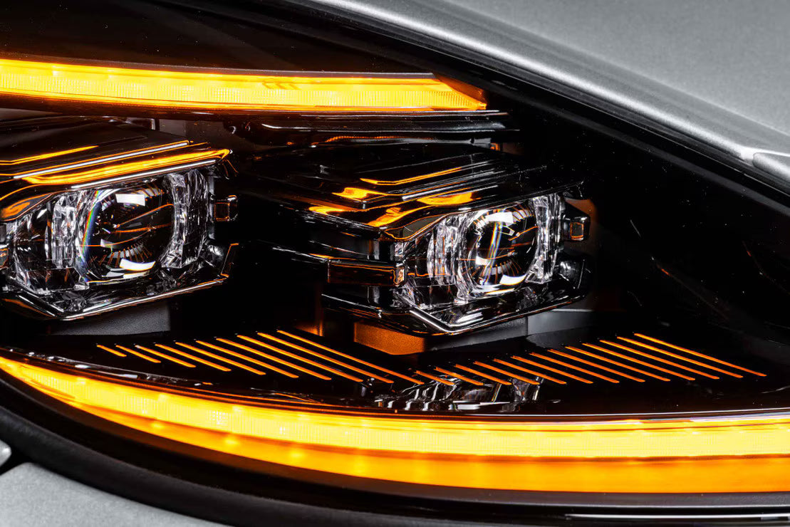 Faros delanteros LED estilo C8 para Chevrolet Corvette C6 2005-2013 (Gen II) 