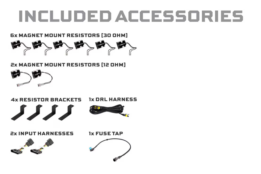 Faros delanteros LED estilo C8 para Chevrolet Corvette C6 2005-2013 (Gen II) 