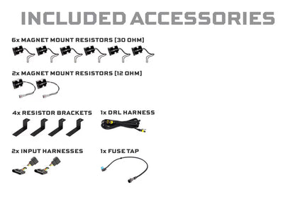 Faros delanteros LED estilo C8 para Chevrolet Corvette C6 2005-2013 (Gen II) 