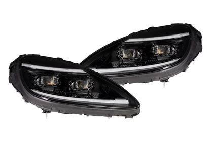 Faros delanteros LED estilo C8 para Chevrolet Corvette C6 2005-2013 (Gen II) 