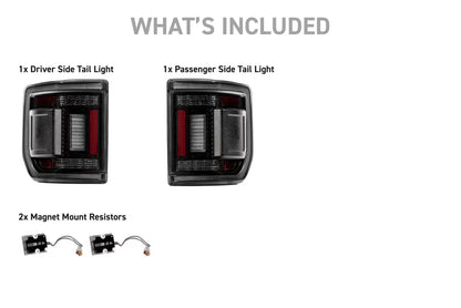 2020+ Jeep Gladiator JL XB Low Profile LED Taillights