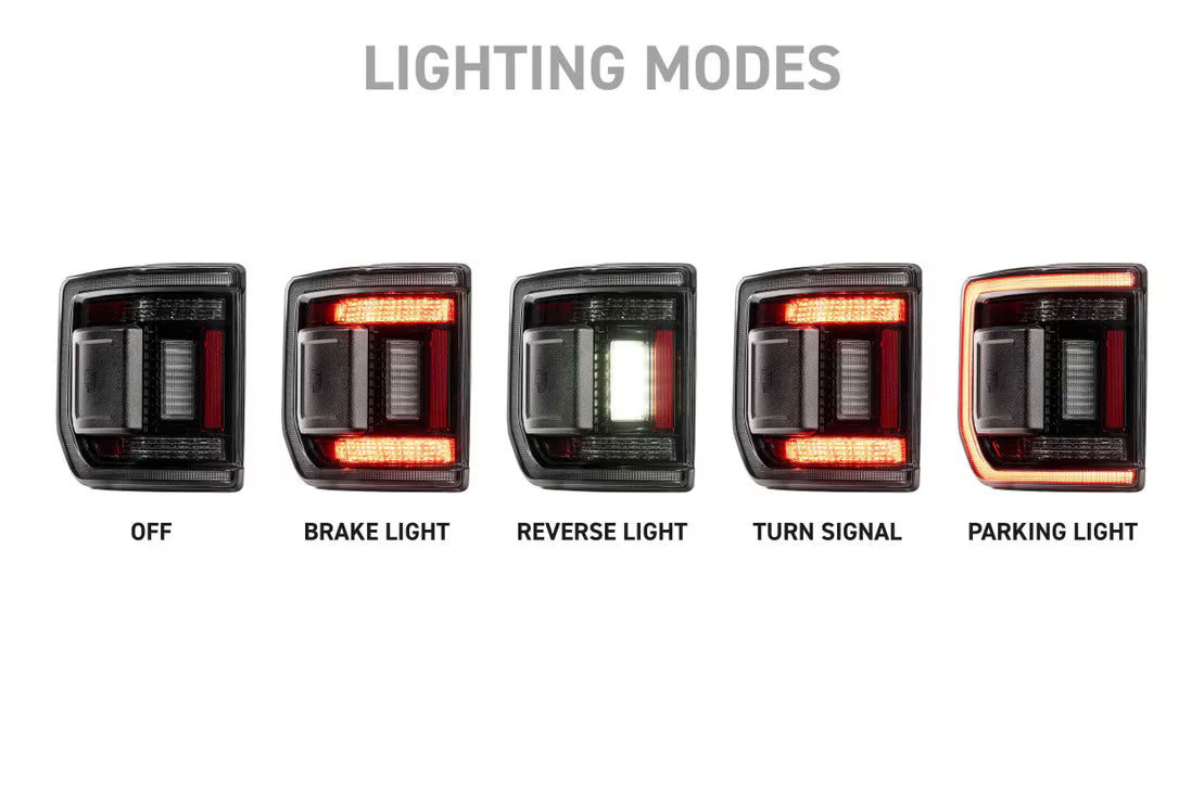 2020+ Jeep Gladiator JL XB Low Profile LED Taillights