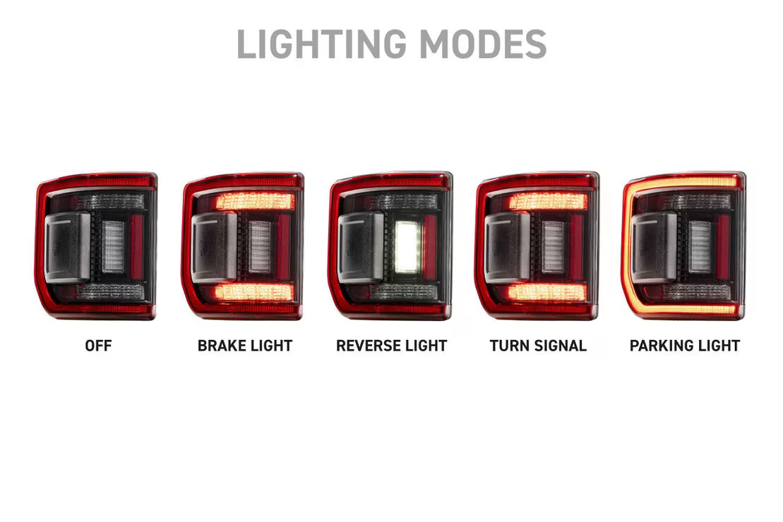 2020+ Jeep Gladiator JL XB Low Profile LED Taillights