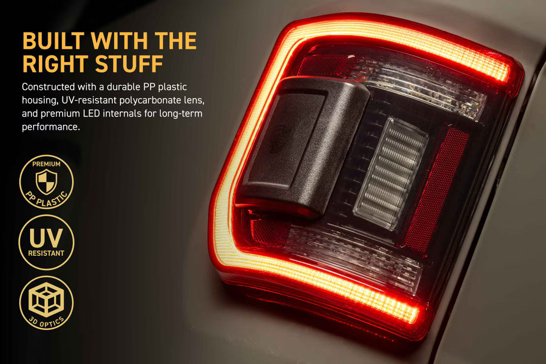 2020+ Jeep Gladiator JL XB Low Profile LED Taillights