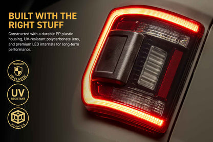 2020+ Jeep Gladiator JL XB Low Profile LED Taillights