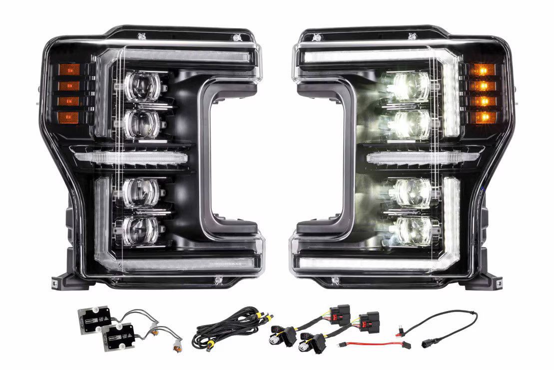 2017-2019 Ford Super Duty XB Evo Hybrid LED Headlights