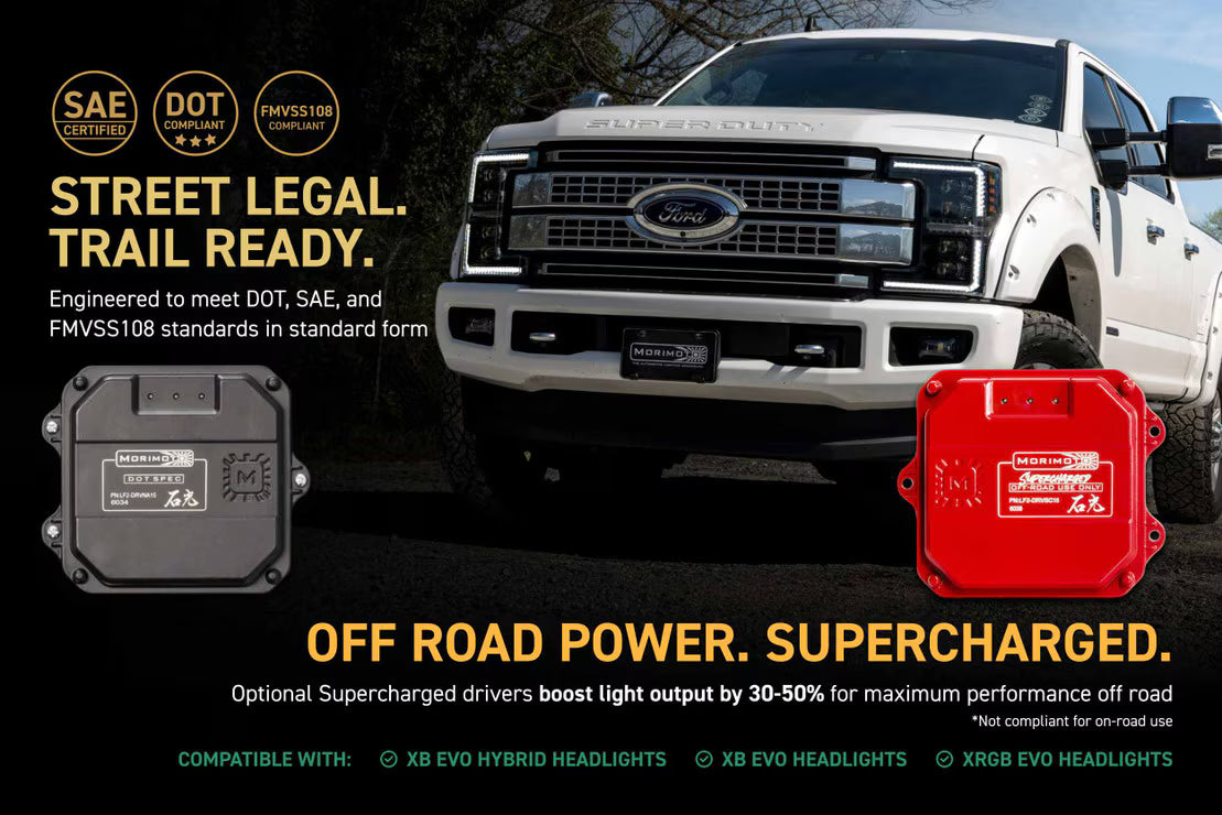 2017-2019 Ford Super Duty XB Evo Hybrid LED Headlights