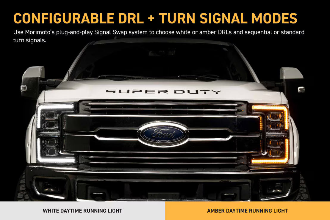 2017-2019 Ford Super Duty XB Evo LED Headlights