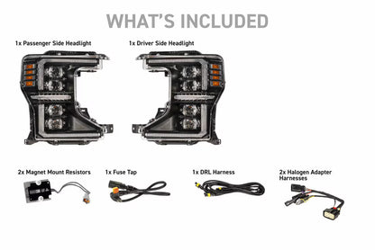 2017-2019 Ford Super Duty XB Hybrid LED-Scheinwerfer