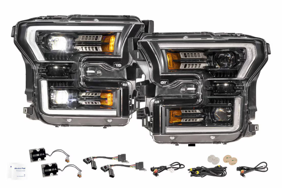 2017-2020 Ford F-150 Raptor XB EVO Hybrid LED Headlights