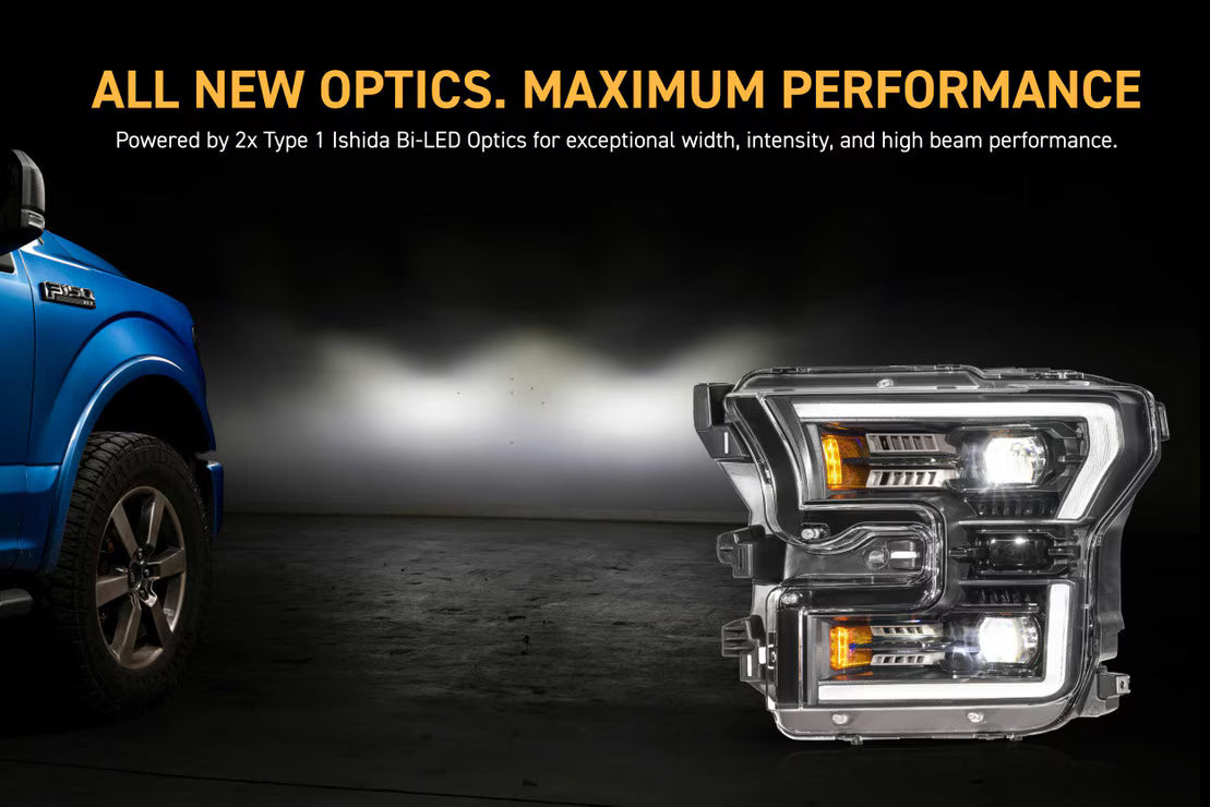 2017-2020 Ford F-150 Raptor XB EVO Hybrid LED Headlights