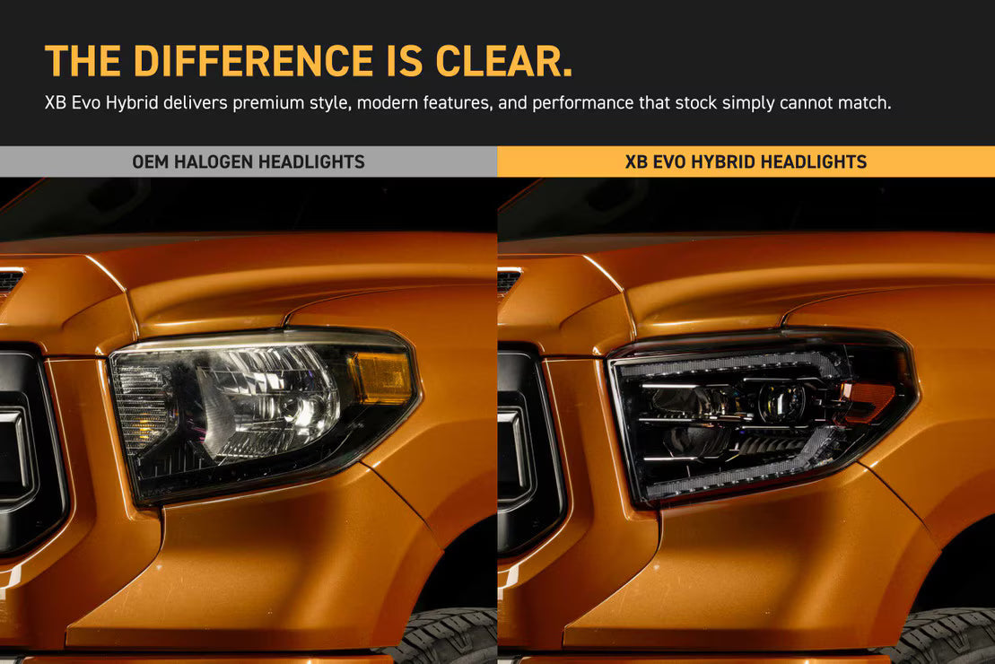 2014-2021 Toyota Tundra XB EVO Hybrid LED Headlights