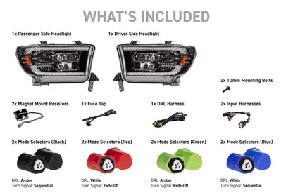 2007–2013 Toyota Tundra XB LED-Scheinwerfer 