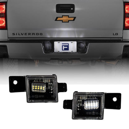 2015-2019 Chevrolet Silverado 2500/3500 LED License Plate Lights