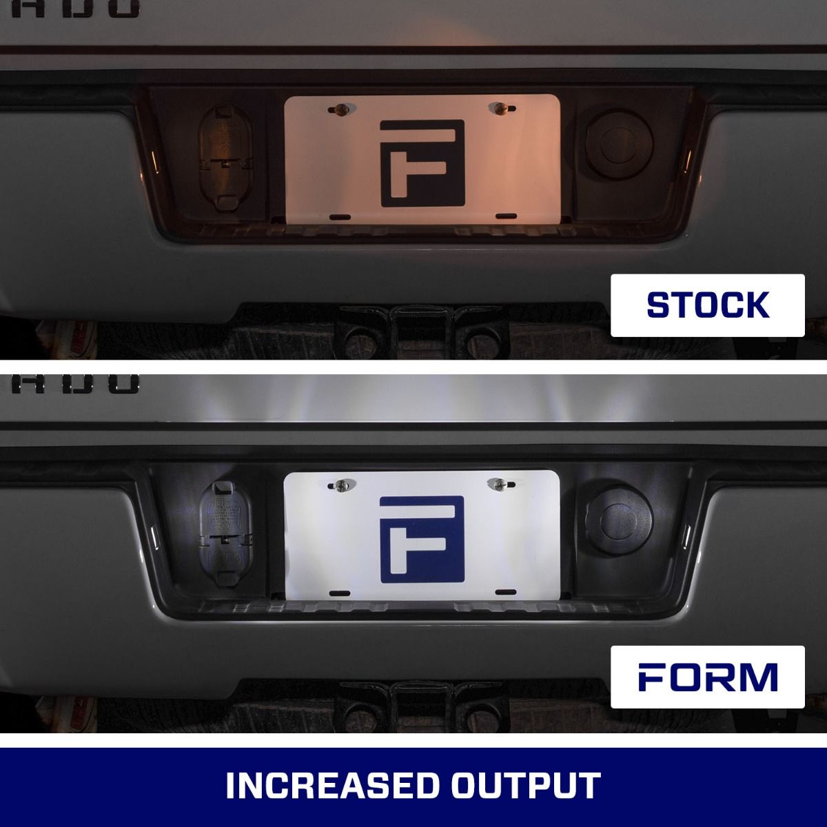 2015-2019 Chevrolet Silverado 2500/3500 LED License Plate Lights