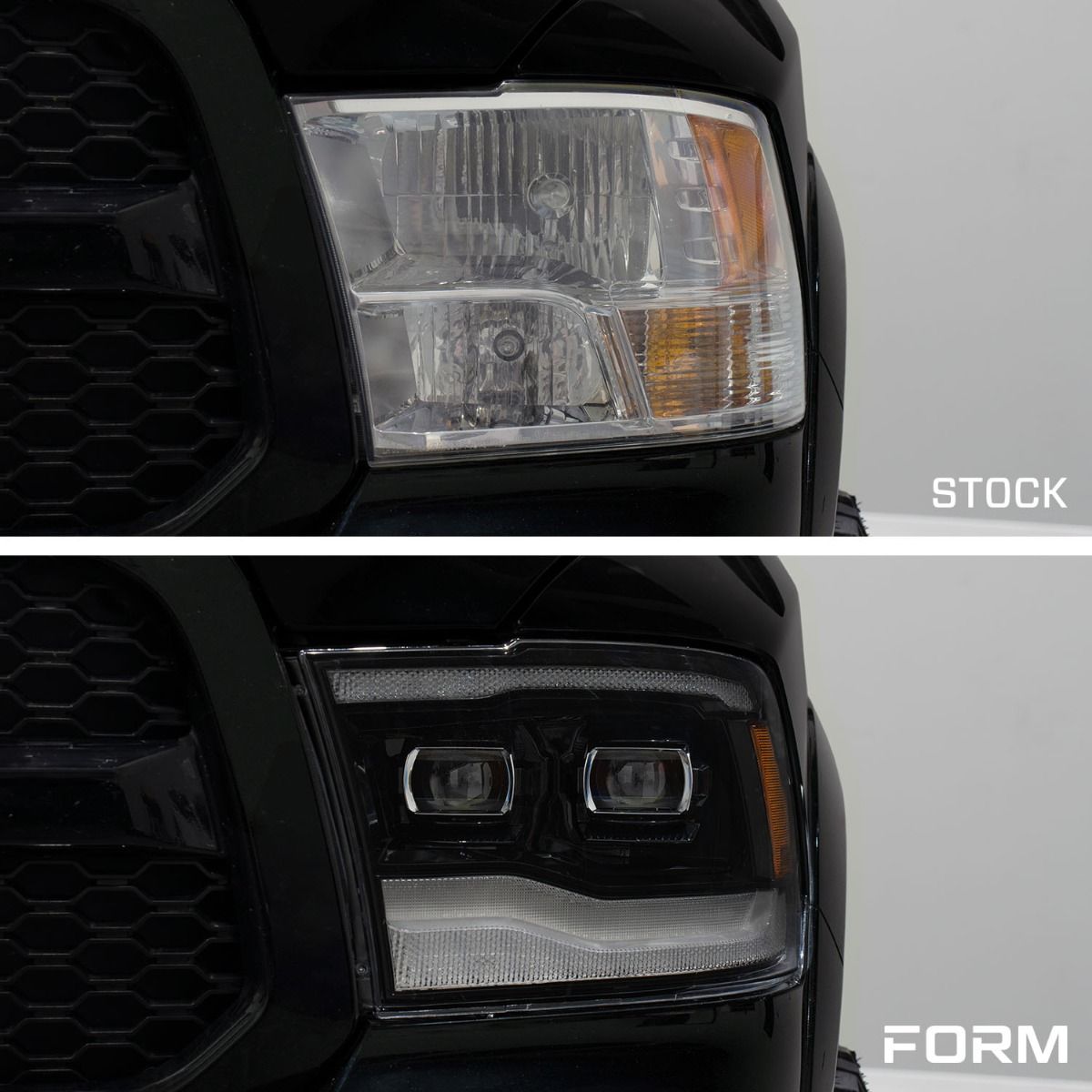 2019-2024 RAM Classic LED Projector Headlights (Pair)