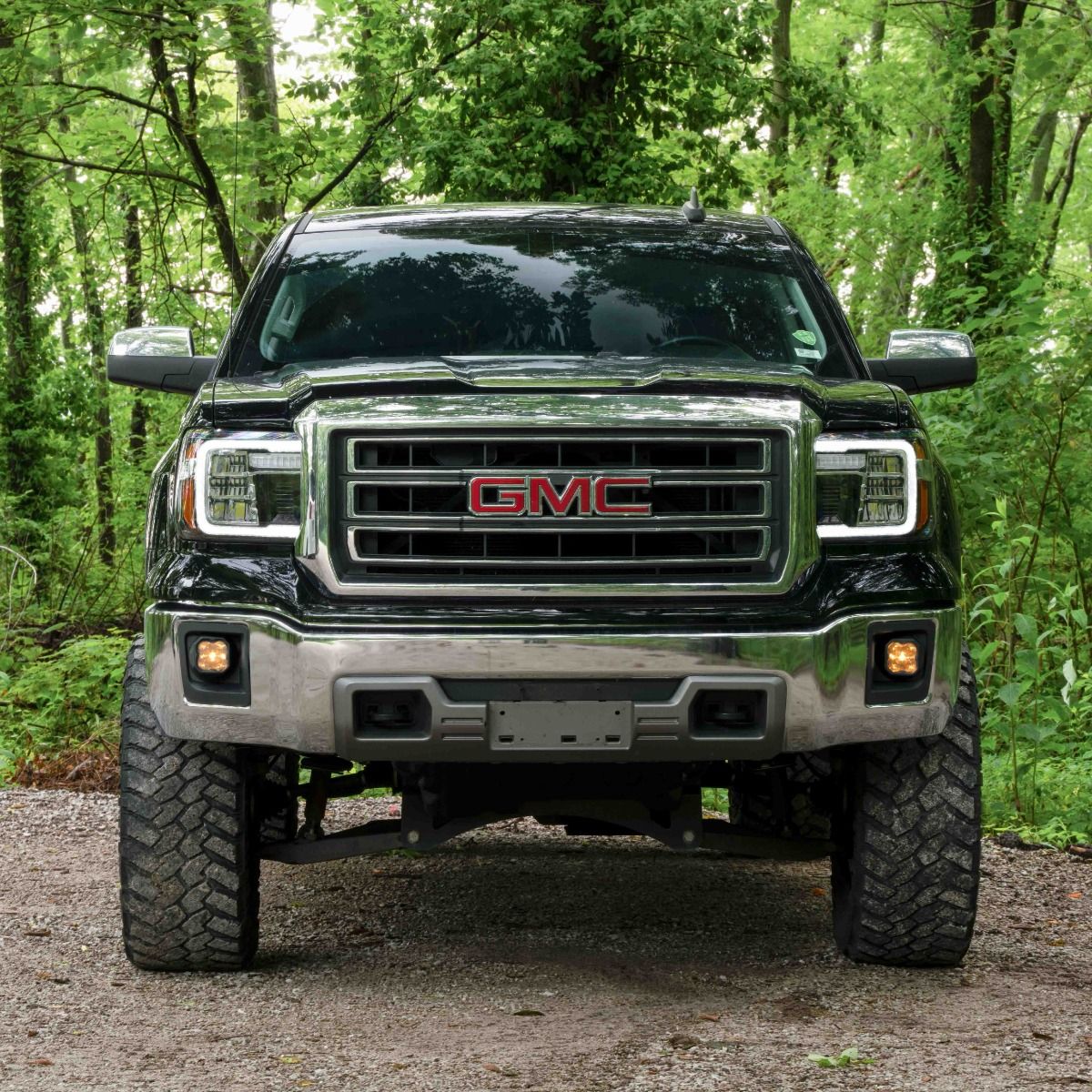 Par de faros delanteros reflectores LED para GMC Sierra 1500 14-18 y GMC Sierra 2500/3500 15-19 Form Lighting
